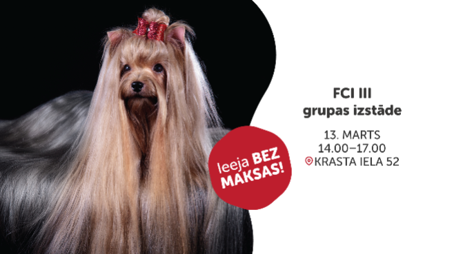 FCI III grupas izstāde