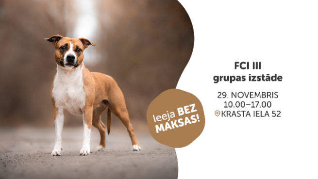 FCI III grupas izstāde