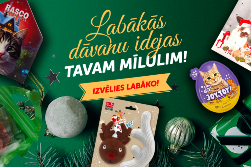Labākās dāvanu idejas Tavam mīlulim!