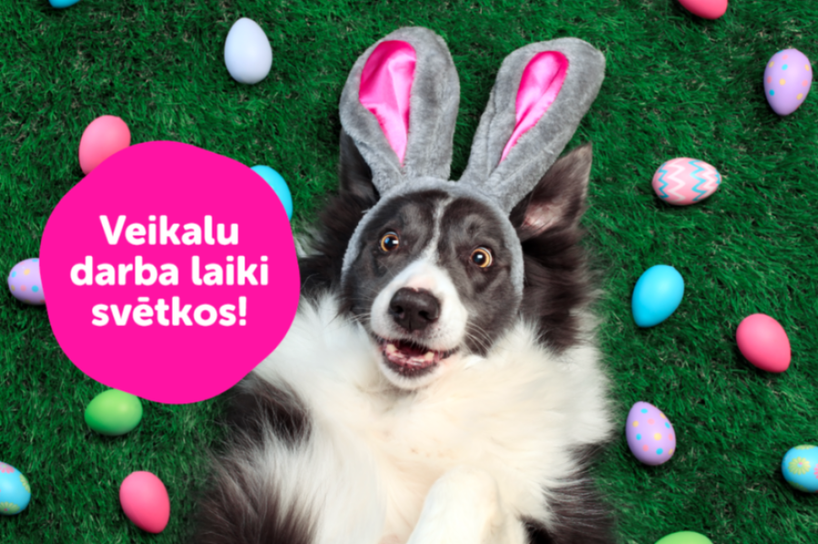 Veikalu darba laiki Lieldienu brīvdienās