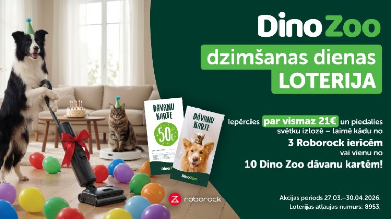 Dino Zoo čeku loterija